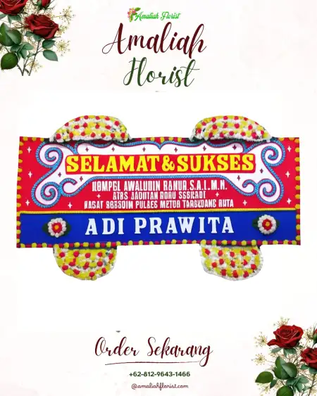 Papan Bunga Ucapan Selamat Sukapada